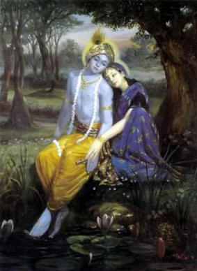 Krishna with Radha