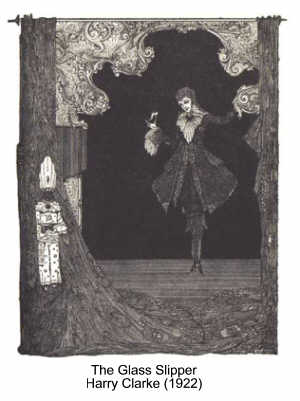 The Glass Slipper by Harry Clarke