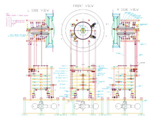 The clock's assembly design