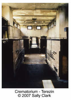 Terezin Crematorium by Sally Clarke