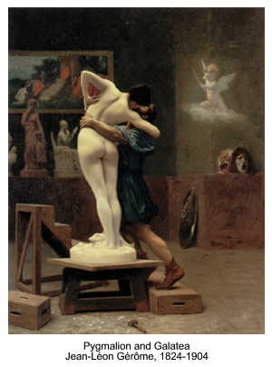 Pygmalion and Galatea
