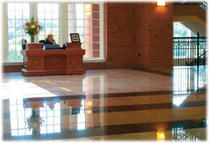 office lobby