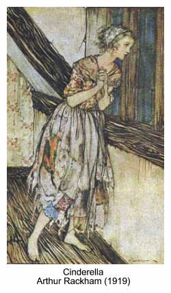 Cinderella by Arthur Rackham